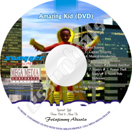 Swagger Photo/Music DVD  -Amazing Kid (DVD) CESW057