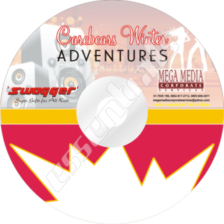 Swagger Photo/Music DVD  - CareBears Winter Adventures (DVD) CESW064