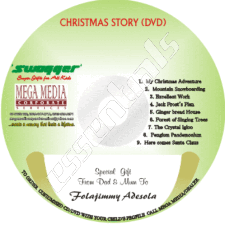 Swagger Photo/Music DVD  - Christmas Story (DVD) CESW053